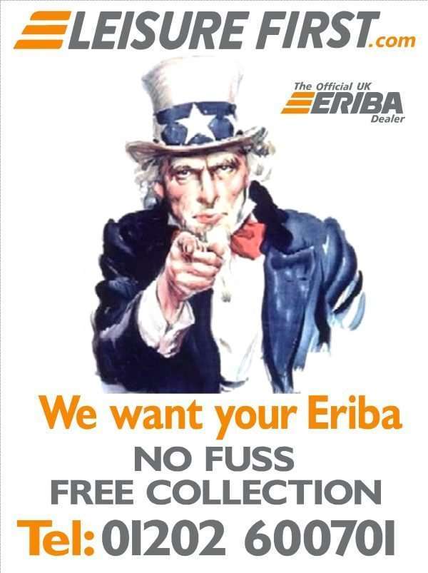 We Want Your Eriba | Leisure First