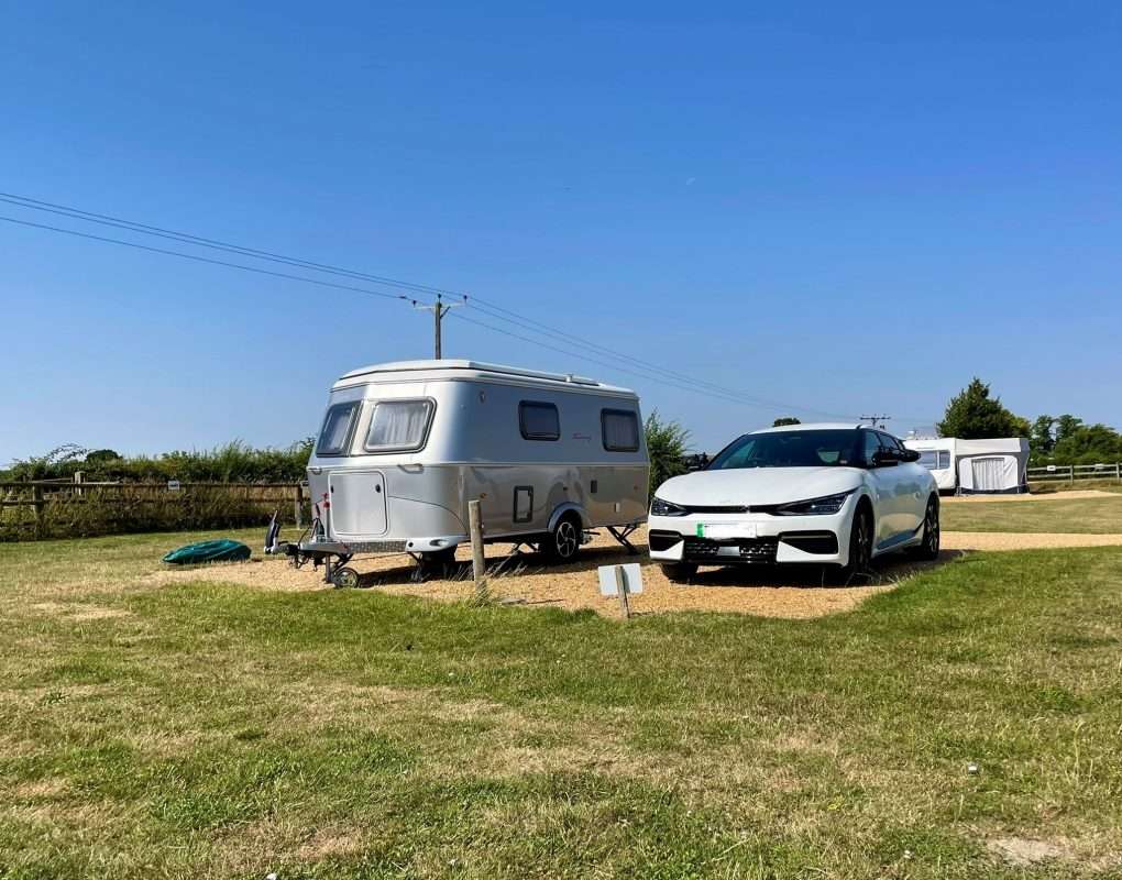 Leisure First: Towing an Eriba with a Kia EV6