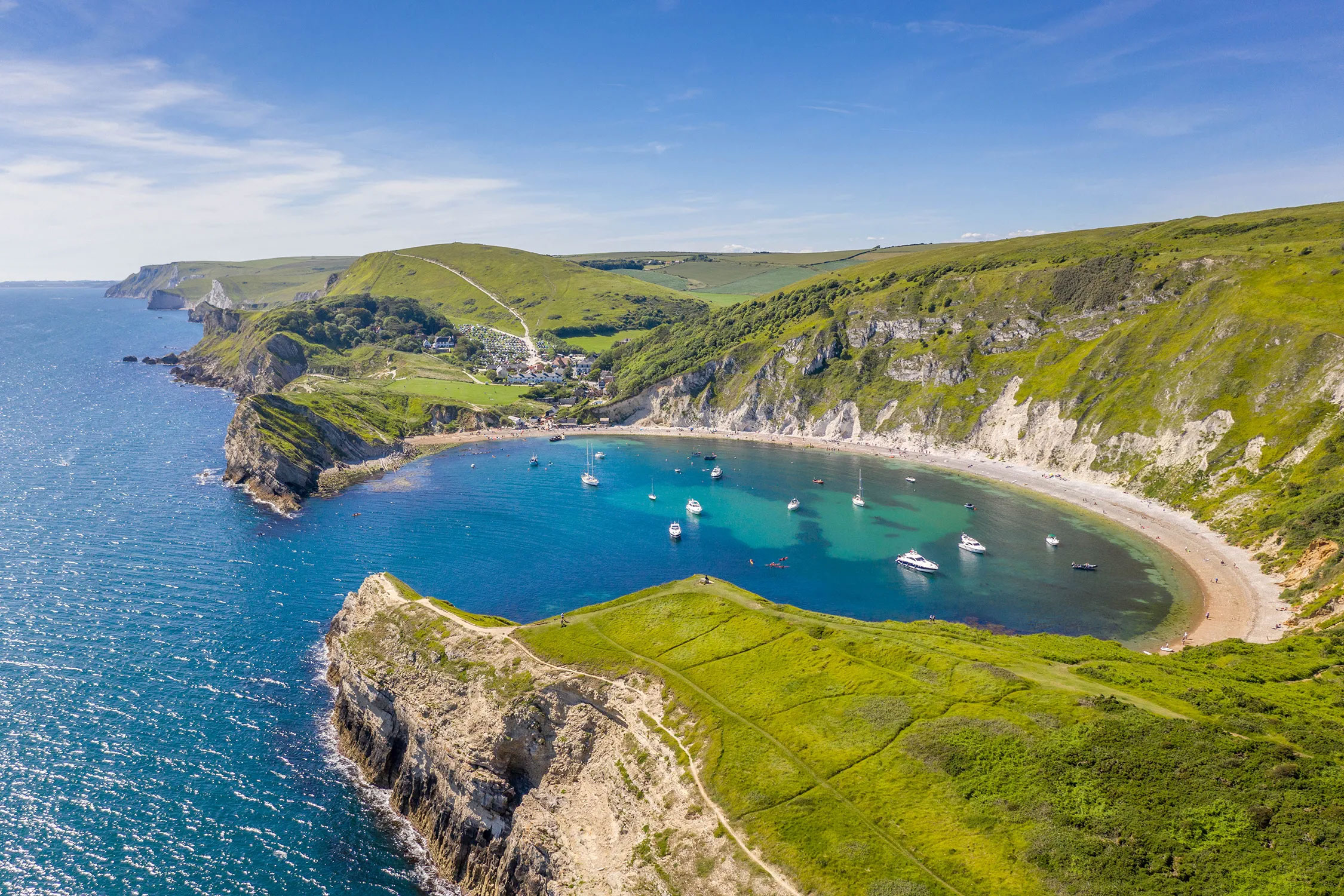 Lulworth Cove And Durdle Door